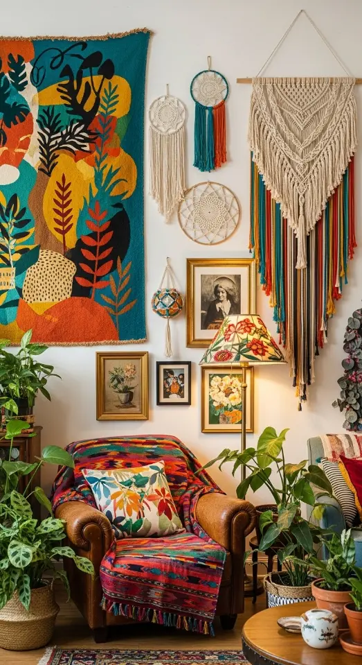 24 Eclectic Quirky Home Decor | Creative Ideas for a Unique Home 13 Handcrafted Wall Hangings