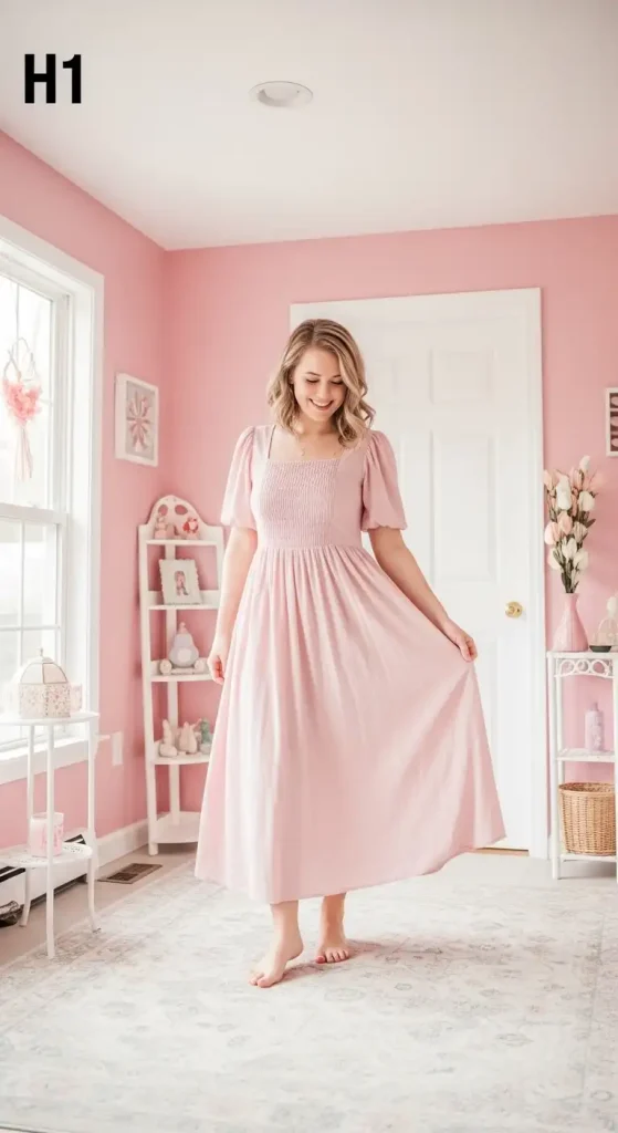 19 Pink Aesthetic Home Decor | Soft, Stylish, and Dreamy Interior Ideas 13 Pink and White Color Combination