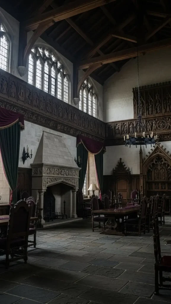 23 Dark Gothic Home Decor | Moody Elegance for Timeless Spaces 14 Gothic Ceilings and Beams