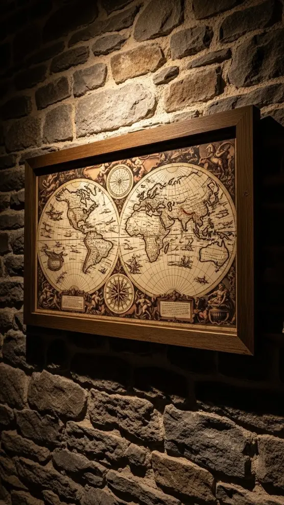 17 Outlander Aesthetic Home Decor | Timeless Ideas 14 Old-World Wall Art and Maps