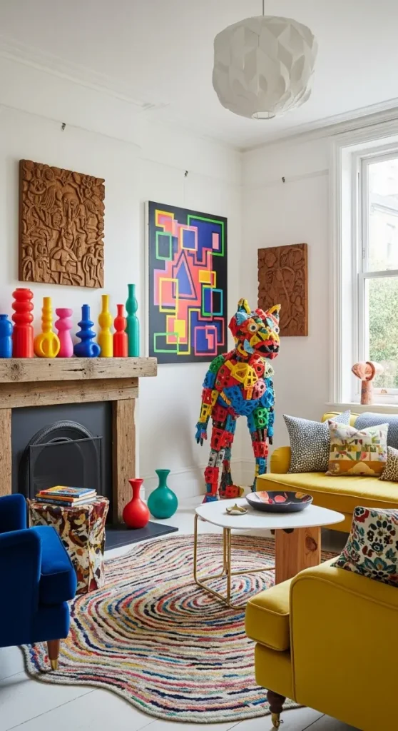 24 Eclectic Quirky Home Decor | Creative Ideas for a Unique Home 14 Sculptural & Abstract Decor