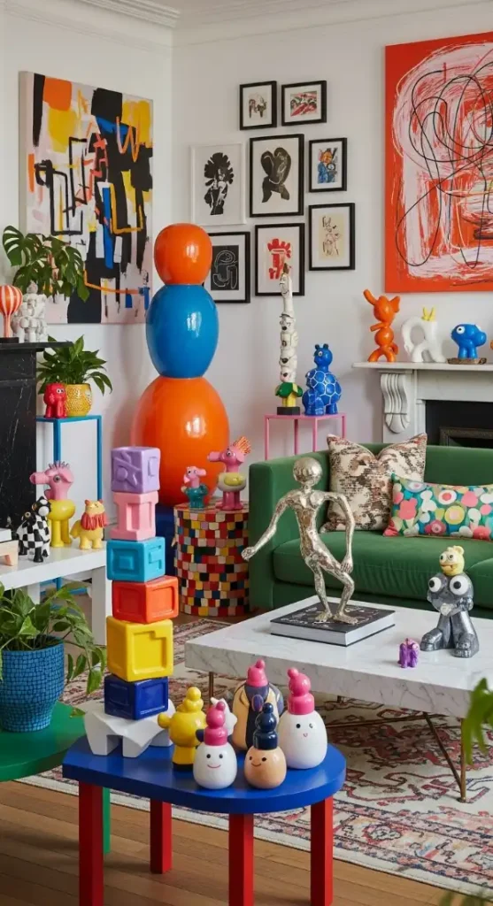 21 Quirky Home Decor Inspiration Interior Design | Bold & Creative 15 Abstract Sculptures & Figurines