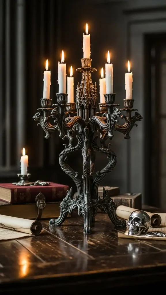 20 Traditional Gothic Home Decor | Timeless Elegance for Classic Homes 15 Candelabras