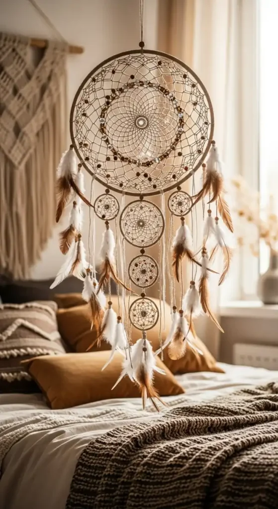 21 Aesthetic Home Decor Ideas Handmade | Unique DIY Inspirations 15 DIY Dreamcatchers