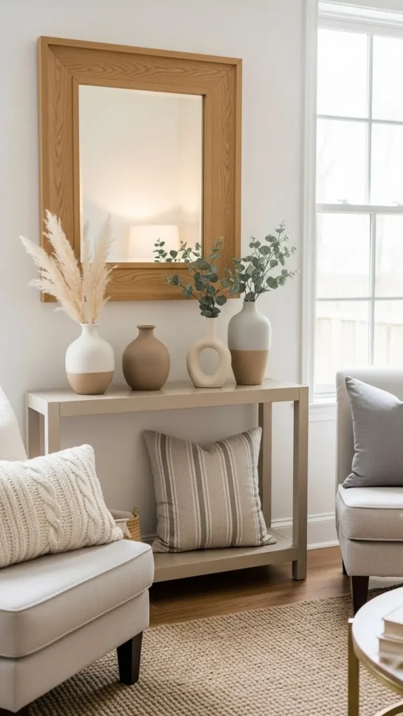 21 Neutral Aesthetic Home Decor | Serene & Stylish Ideas 15 Mirrors with Wooden or Metal Frames