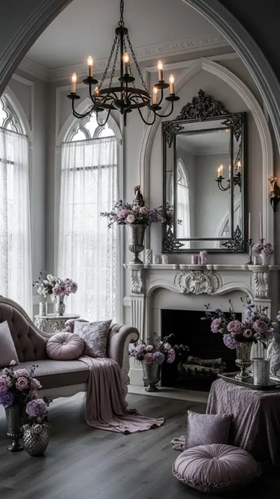 20 Light Gothic Home Decor | Elegant and Soft Gothic Ideas 15 Pastel Gothic Color Touches in Light Gothic Home Decor