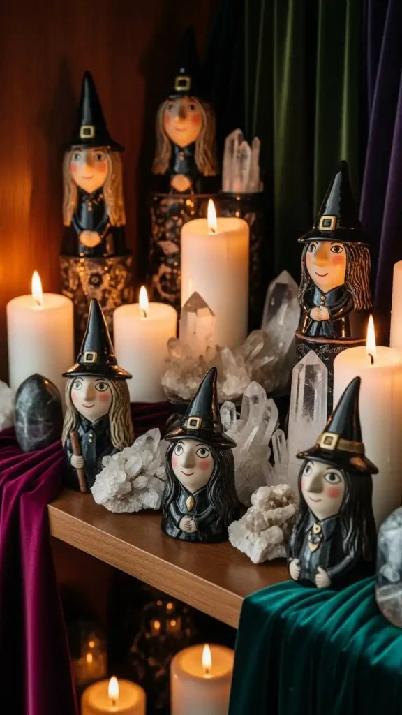 19 Witch Aesthetic Home Decor | Magical Ideas for Mystical Interiors 15 Witch Figurines & Art Pieces