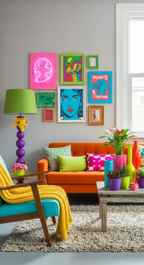 19 Quirky Home Decor Inspiration | Creative Ideas to Transform Your Space 17 Unexpected Color Pops