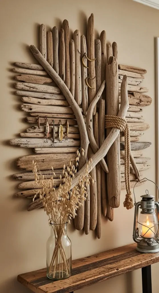 21 Fisherman Aesthetic Home Decor | Nautical & Coastal Ideas 18 Driftwood Decorative Pieces
