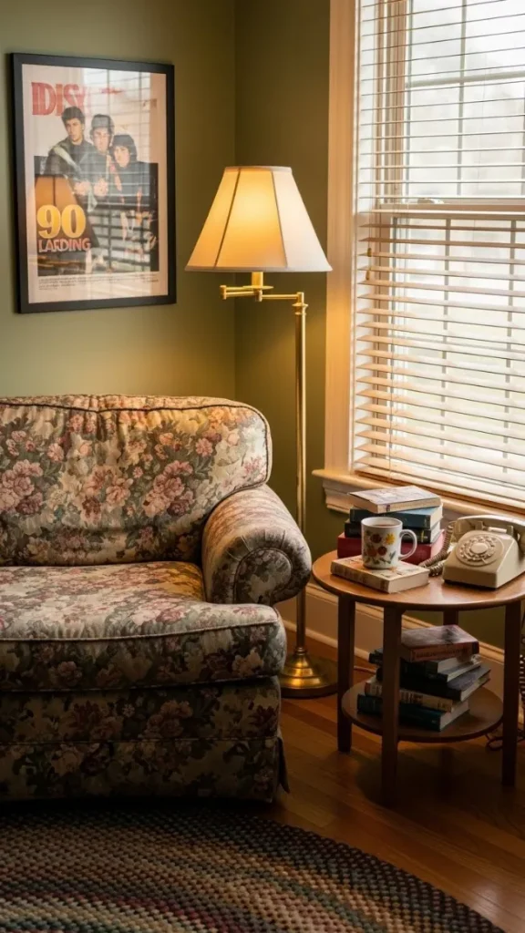 21 90s Aesthetic Home Decor | Retro & Nostalgic Ideas 19 Cozy Reading Corners