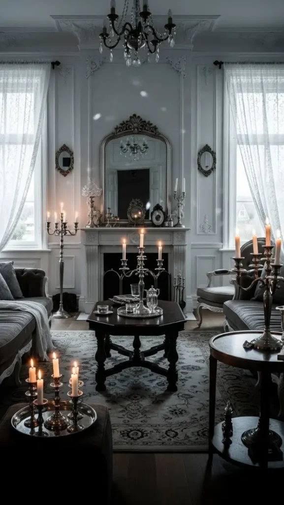 20 Light Gothic Home Decor | Elegant and Soft Gothic Ideas 19 18. Gothic Inspired Artwork in Light Gothic Home Decor 2