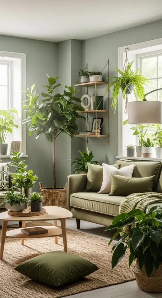19 Green Aesthetic Home Decor | Fresh & Nature-Inspired Ideas 1 19 green aesthetic home decor