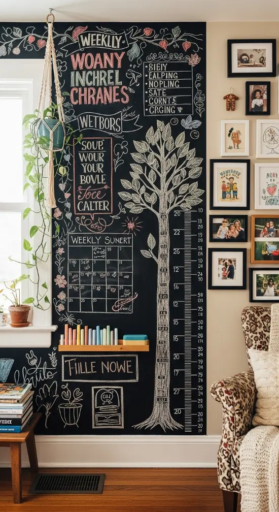20 DIY Quirky Home Decor | Creative Ideas to Transform Your Space 20 DIY Chalkboard Walls