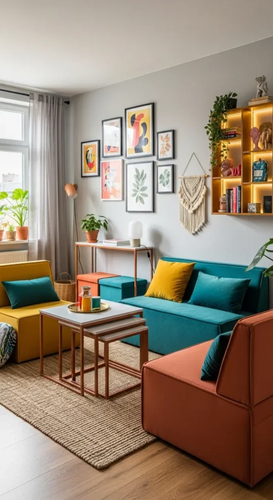 19 Quirky Home Decor Inspiration Apartment Therapy |Style Ideas for Small Spaces 20 Flexible Layouts for Small Living