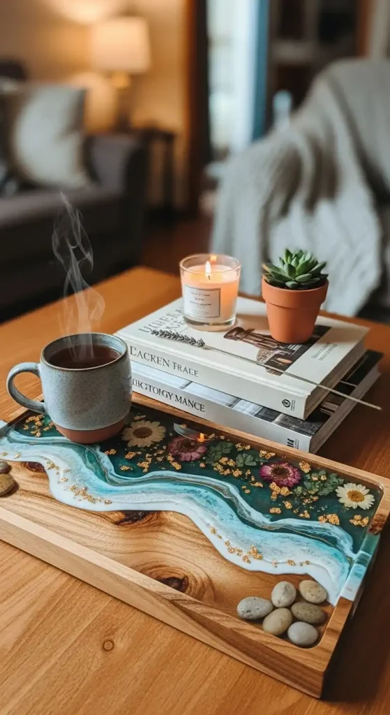 21 Aesthetic Home Decor Ideas Handmade | Unique DIY Inspirations 20 Handmade Decorative Trays