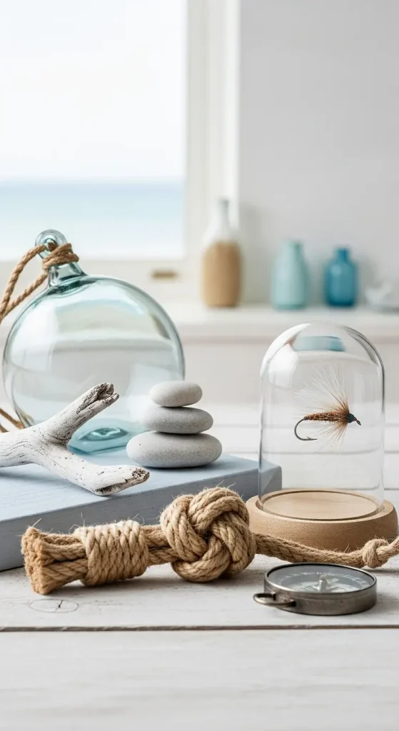 21 Fisherman Aesthetic Home Decor | Nautical & Coastal Ideas 20 Minimal Coastal Accessories