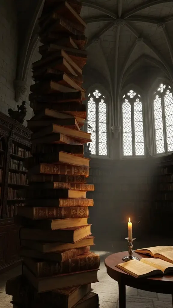 20 Traditional Gothic Home Decor | Timeless Elegance for Classic Homes 20 Vintage Books as Decor