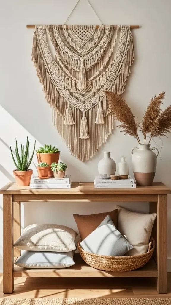 18 Aesthetic Home Decor DIY | Creative Ideas to Transform Your Space 3 Macramé Wall Hangings