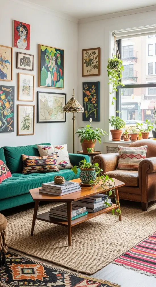 19 Quirky Home Decor Inspiration Apartment Therapy |Style Ideas for Small Spaces 3 Mismatched Furniture with Purpose