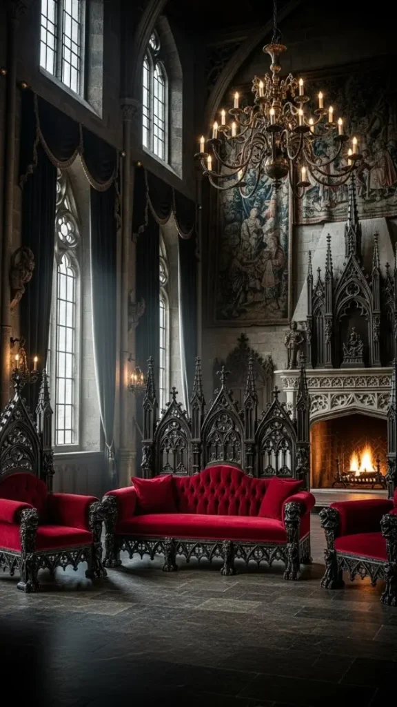 23 Dark Gothic Home Decor | Moody Elegance for Timeless Spaces 3 Ornate Gothic Furniture