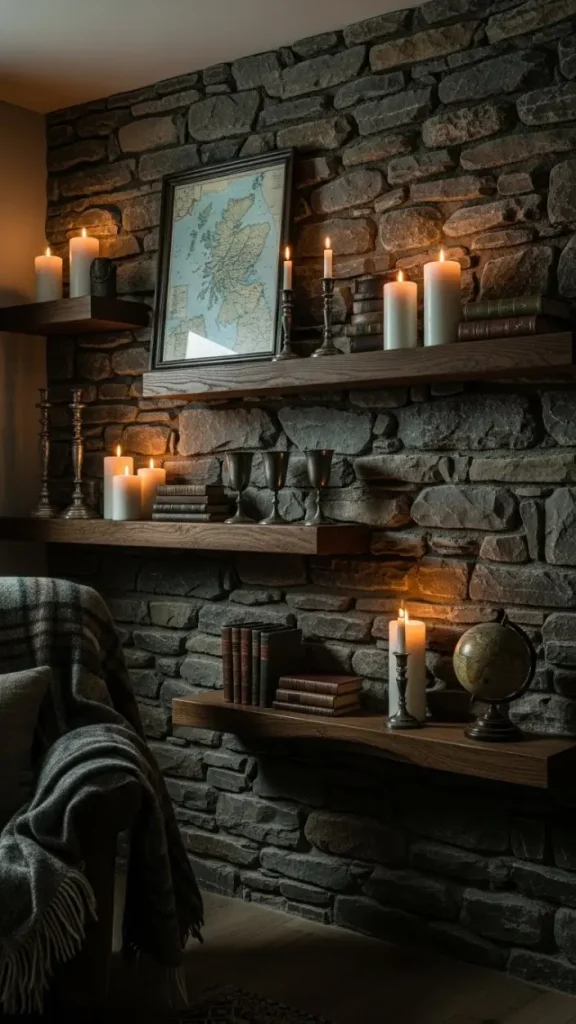 17 Outlander Aesthetic Home Decor | Timeless Ideas 3 Stone and Brick Accent Walls