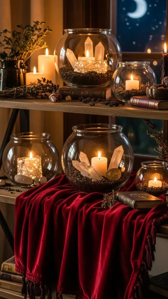 21 Practical Magic Aesthetic Home Decor | Enchanting Ideas for Mystical Spaces 21 Ceramic or Glass Cauldrons