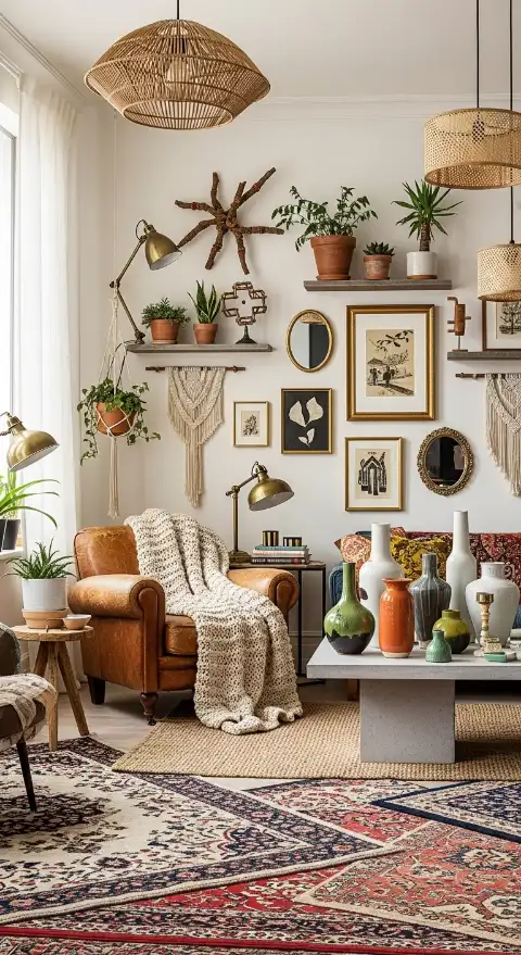 21 Quirky Home Decor Inspiration Interior Design | Bold & Creative 21 Mixed Textures & Materials