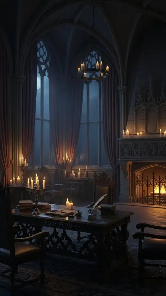 20 Traditional Gothic Home Decor | Timeless Elegance for Classic Homes 21 Moody Ambient Lighting