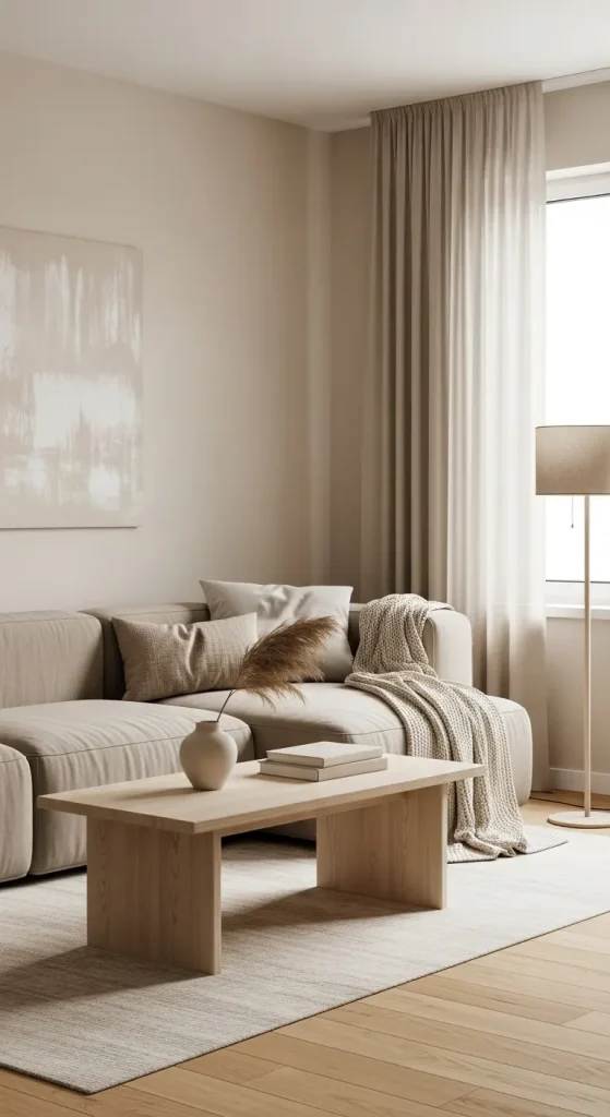 22 Beige Aesthetic Home Decor | Minimal & Cozy Ideas 23 Balanced & Clutter-Free Styling