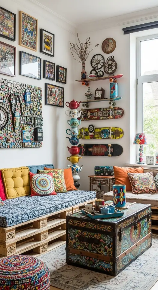 23 Quirky Home Decor Upcycling Funky Junk Interiors | Creative Ideas 1 23 quirky home decor upcycling funky junk interiors