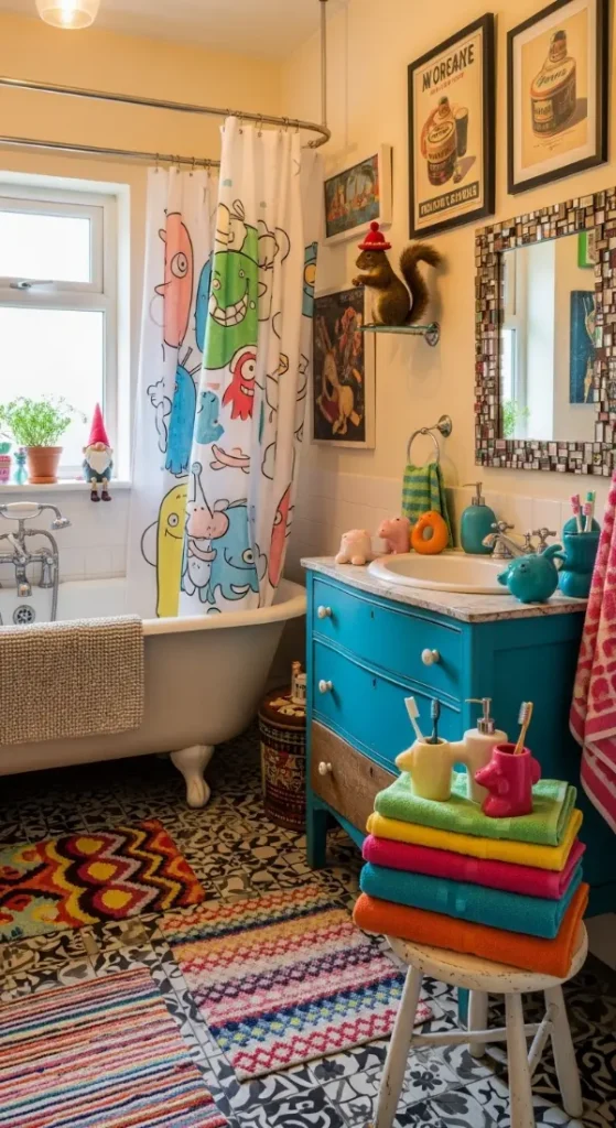 24 Eclectic Quirky Home Decor | Creative Ideas for a Unique Home 24 Quirky Bathroom Accessories