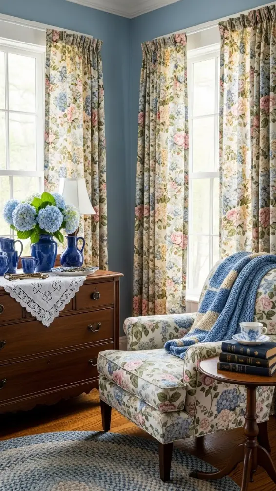 25 Grandmacore Home Decor Blue Ideas for Cozy Vintage Charm 1 25 Grandmacore Home Decor Blue