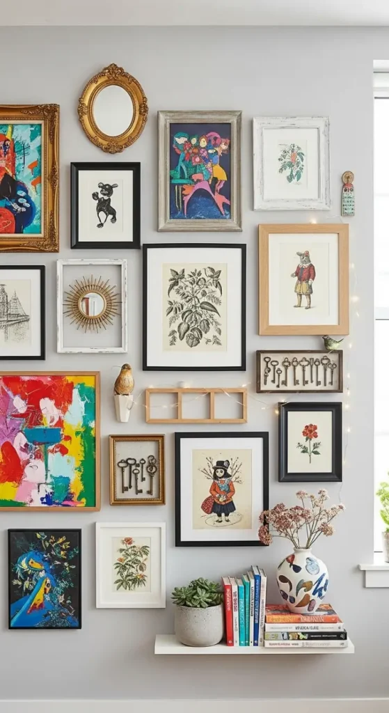 19 Quirky Home Decor Inspiration Apartment Therapy |Style Ideas for Small Spaces 4 Creative Gallery Walls