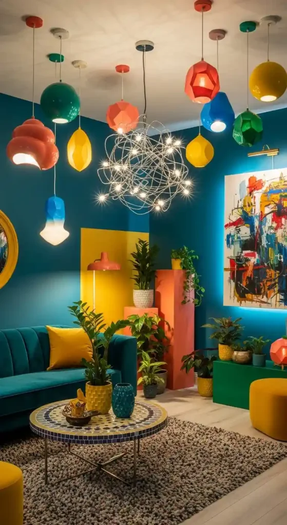 19 Unique Quirky Home Decor Ideas to Elevate Your Space 4 Whimsical Lighting Fixtures