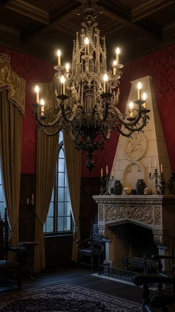 20 Traditional Gothic Home Decor | Timeless Elegance for Classic Homes 5 Gothic-Style Chandeliers