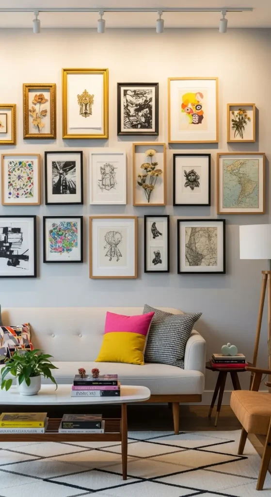 21 Quirky Home Decor Living Room Creative Ideas for a Unique & Stylish Space 5 Statement Wall Art Gallery