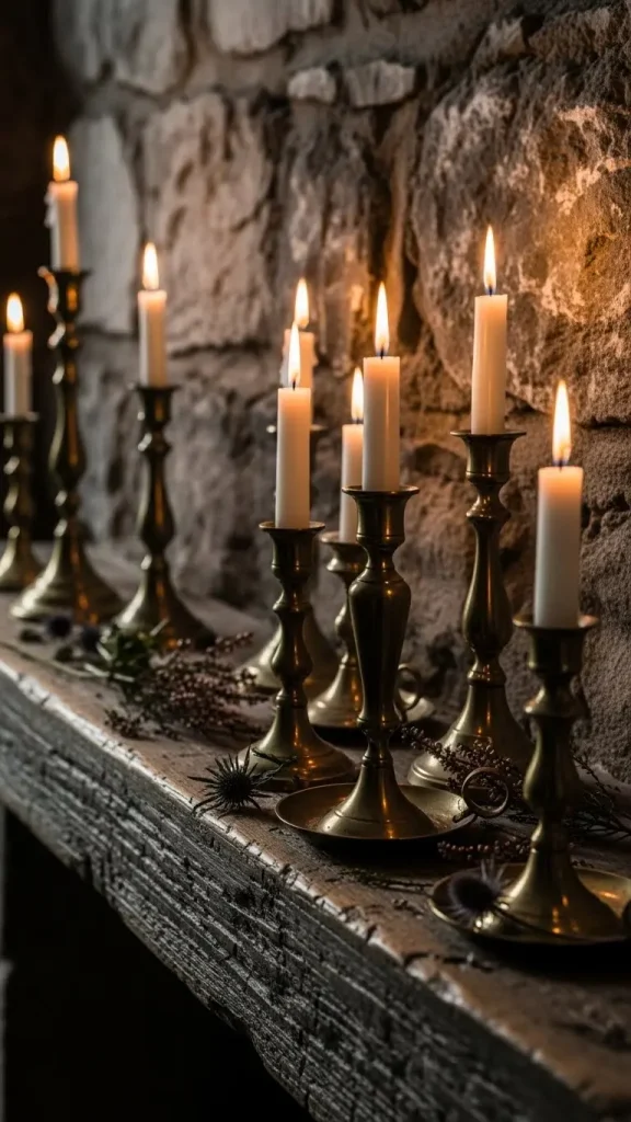 17 Outlander Aesthetic Home Decor | Timeless Ideas 5 Vintage Candle Holders