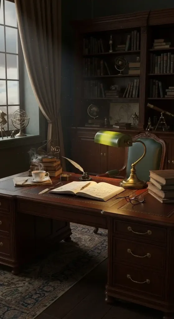 23 Dark Academia Aesthetic Home Decor | Moody & Intellectual Ideas 6 Antique Writing Desks
