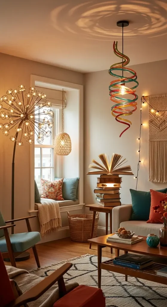 19 Quirky Home Decor Inspiration Apartment Therapy |Style Ideas for Small Spaces 6 Quirky Lighting Fixtures