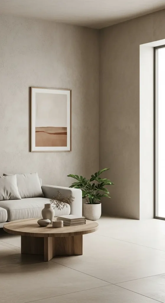 22 Beige Aesthetic Home Decor | Minimal & Cozy Ideas 7 Beige Textured Walls