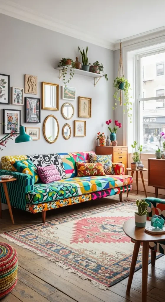 19 Quirky Home Decor Inspiration Apartment Therapy |Style Ideas for Small Spaces 8 Colorful Sofas and Statement Seating