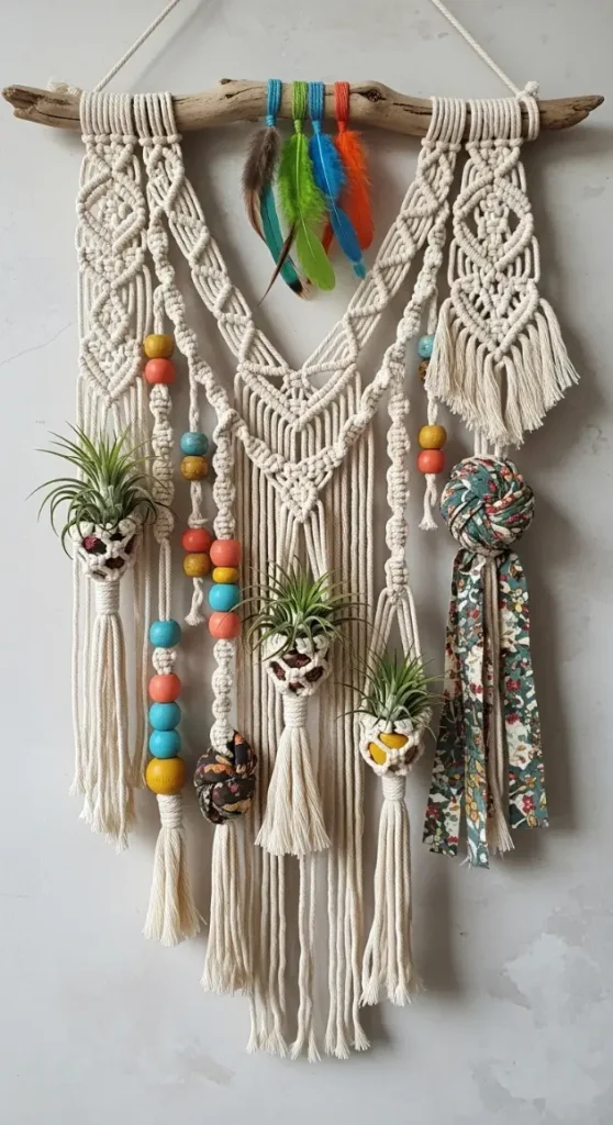 20 DIY Quirky Home Decor | Creative Ideas to Transform Your Space 8 DIY Macramé Wall Hangings