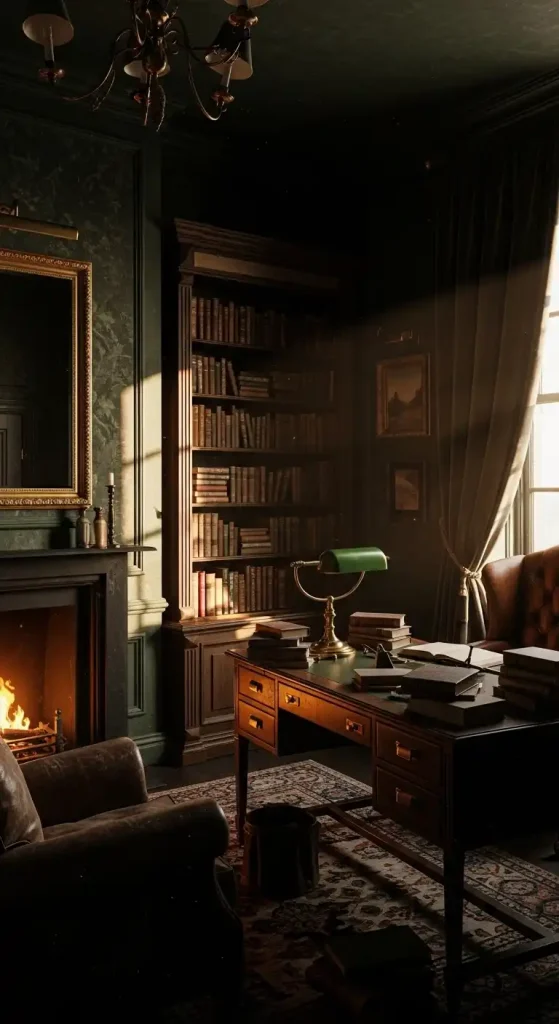 23 Dark Academia Aesthetic Home Decor | Moody & Intellectual Ideas 8 Moody Wall Colors