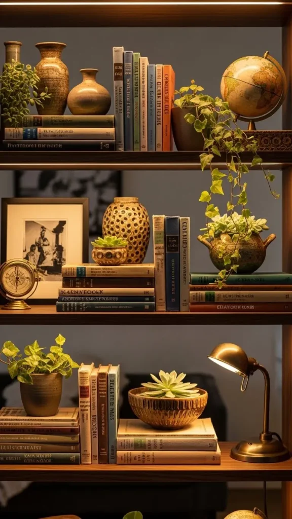 19 Aesthetic Home Decor Items | Must-Have Pieces to Elevate Your Home 9 Bookshelf Styling