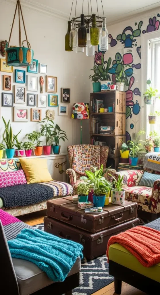 24 Eclectic Quirky Home Decor | Creative Ideas for a Unique Home 9 DIY and Upcycled Decor