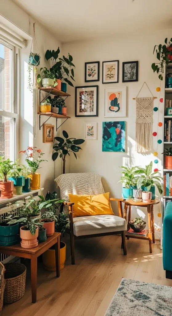 19 Quirky Home Decor Inspiration Apartment Therapy |Style Ideas for Small Spaces 9 Indoor Plants Everywhere