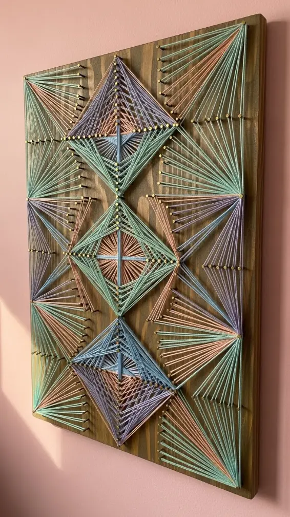 18 Aesthetic Home Decor DIY | Creative Ideas to Transform Your Space 9 String Art Designs
