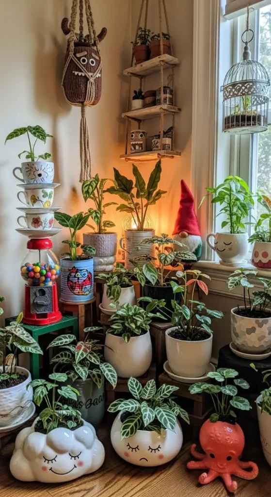 19 Quirky Home Decor Inspiration | Creative Ideas to Transform Your Space 10 Whimsical Indoor Plants