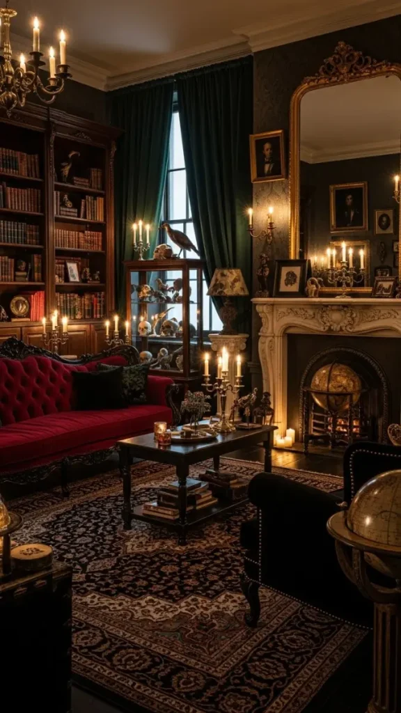 23 Dark Gothic Home Decor | Moody Elegance for Timeless Spaces 1 23 Dark Color Palette for Gothic Interiors