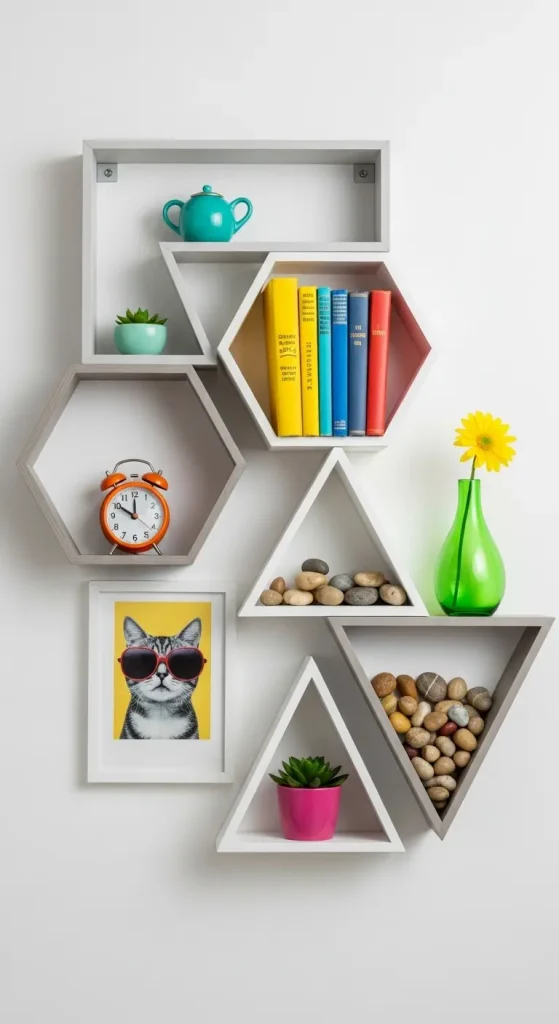 20 Quirky Home Decor Items That Instantly Add Fun, Style & Personality 12 Quirky Wall Shelves
